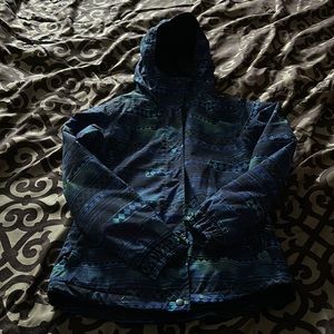 NWOT Aperture Galaxy & Aztec Print 10K Waterproof Jacket